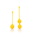 Loveline Loveline Silicone Kegel Ballen Set Geel Voor Bekkenbodemtraining