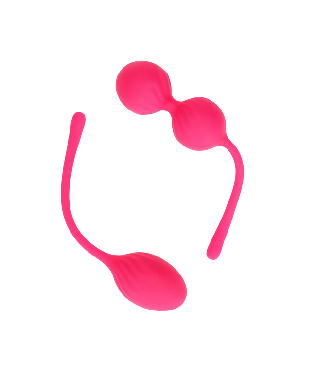 Loveline Loveline 2-delige Kegel Ball Set Met Wilde Aardbei Smaak Voor Bekkenbodemtraining