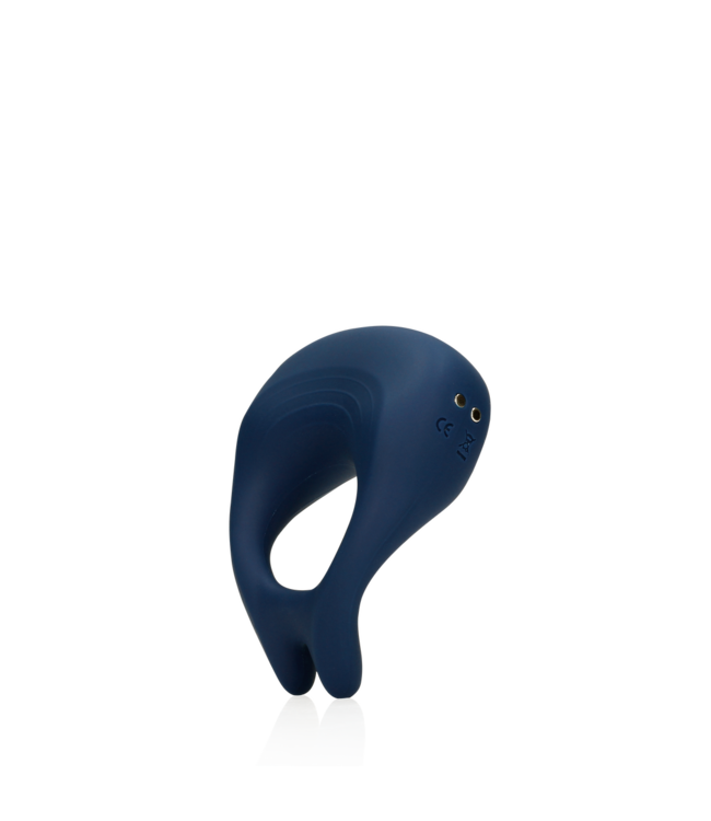 Loveline Vibrerende Penisring Met Puntige Structuur Baltic Blue Van Loveline