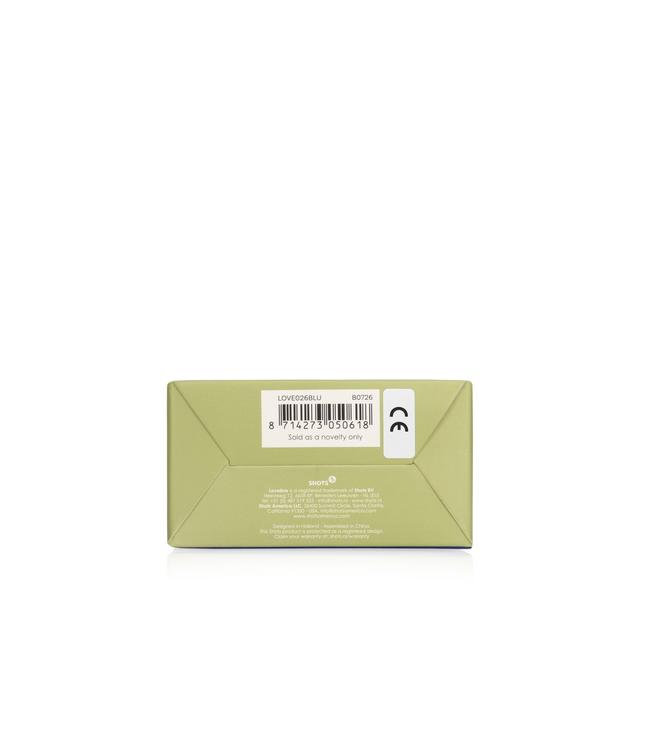 Loveline Vibrierender Rabbit-Cockring Baltic Blue – Für intensivere Erektionen!