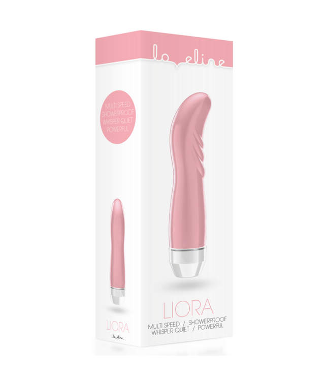 Loveline Loveline Compacte G-Spot Vibrator Met Traploze Draaiknop Rosa