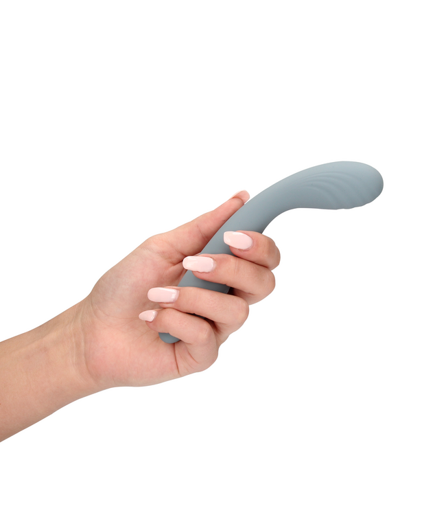 Loveline Loveline Silicone G-Spot Vibrator Grijs – Zacht en Krachtig Design