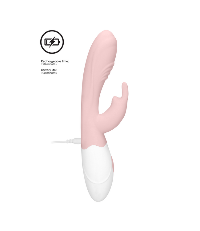Loveline Loveline Juicy Rabbit Vibrator - Dual Motor, 10 Functions, Waterproof