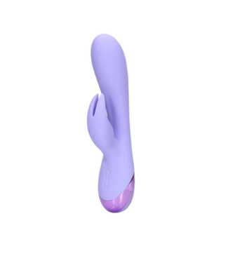 Loveline Loveline Smooth Silicone Rabbit Vibrator Paars Voor Clitoris En G-Spot
