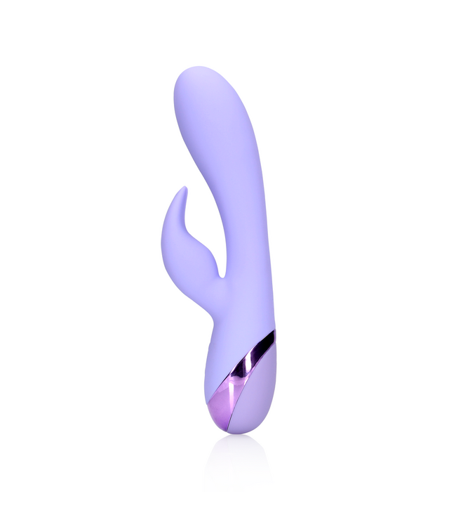 Loveline Loveline Smooth Silicone Rabbit Vibrator Paars Voor Clitoris En G-Spot