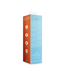 Loveline Blauwe Loveline Ribbed Ultra Soft Siliconen Rabbit Vibrator 12,5 cm