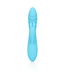Loveline Loveline Light Blue Ribbed Silicone Rabbit Vibrator for Ultimate Pleasure