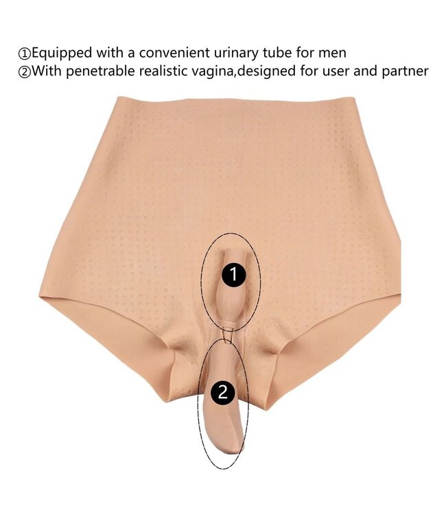 XX-DreamsToys Siliconen Vagina Maat M Met Billenliftend Effect – Realistisch & Comfortabel