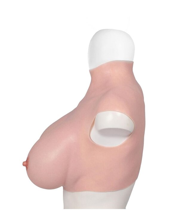 XX-DreamsToys Ultra-realistisches XL-Silikon-Bustier H-Cup – Bequem & Natürliche Optik