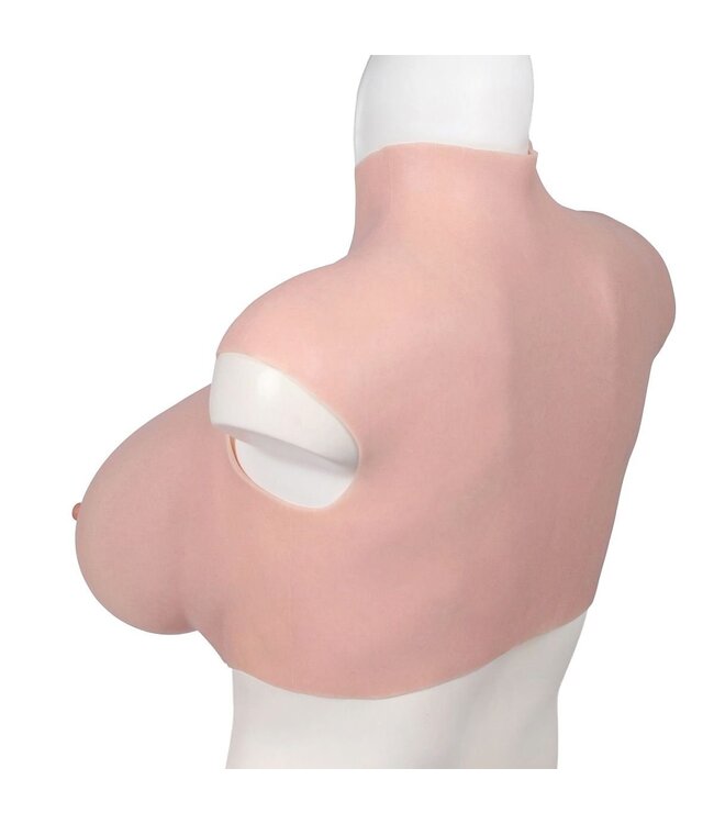 XX-DreamsToys XL Silicone Borsten Met Realistische Tepels En Comfortabele Bolle Punt H Cup