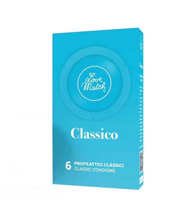 Love Match Zelle Love Match Classico Kondome – Komfort & Gleitfähigkeit in 6-144 Stück