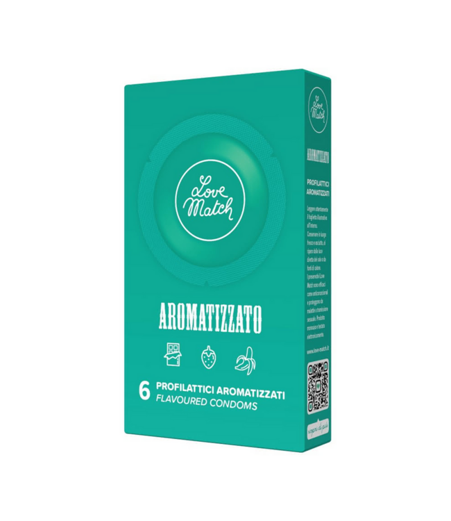 Love Match Verführerische Aromakondome: Schokolade, Erdbeere & Banane genießen