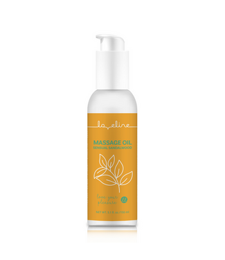 Loveline Luxe Sandelhout Massageolie 150ml Voor Intieme Ontspanning
