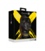 Ouch! Xtreme Gezichtsmasker Met Bruine Paardenstaart Pruik En Verstelbare Vetersluiting
