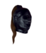 Ouch! Xtreme Gezichtsmasker Met Bruine Paardenstaart Pruik En Verstelbare Vetersluiting