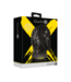 Ouch! Xtreme Comfortable Bondage Mask with Zipper | Adjustable PU Leather Blindfold