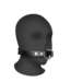 Ouch! Xtreme Orale Control Gag Zwart - Comfortabele Pasvorm Voor Diepe Sensaties
