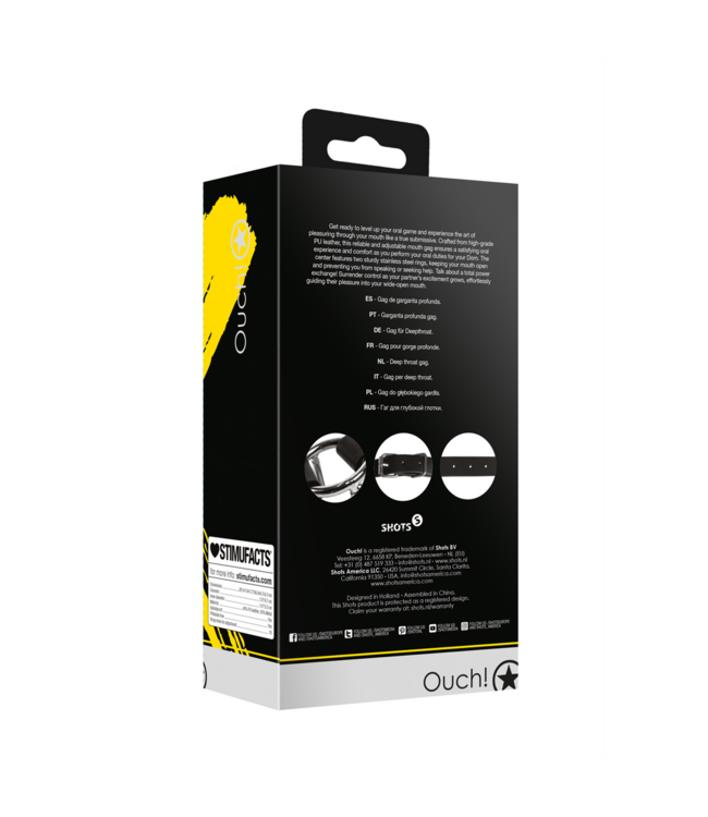 Ouch! Xtreme Intensive Deep Throat Gag Erfahrung – Komfort & Kontrolle für alle Levels