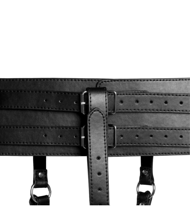 Ouch! Xtreme Ultimate Adjustable Belt with Vibrator Holder for Pleasure Control