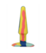 A-Play A-Play Siliconen Anaalplug 12 cm Met Veilig Design En Veelkleurig Patroon