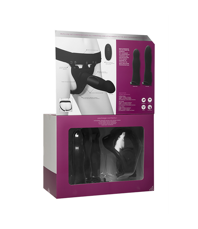Doc Johnson Body Extensions Silikon-Harness mit 10 Funktionen – Spaß ohne Grenzen