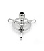 Kiotos Steel Anal Spreader Deluxe: Medical-Grade Stainless Steel for Comfort & Safety