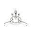 Kiotos Steel Anal Spreader Deluxe: Medical-Grade Stainless Steel for Comfort & Safety