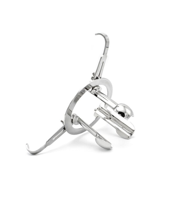 Kiotos Steel Anal Spreader Deluxe: Medical-Grade Stainless Steel for Comfort & Safety