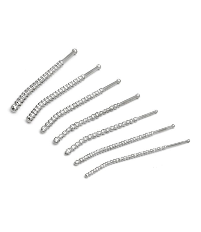 Kiotos Steel Kiotos Steel Stainless Steel Double End Curve Dilator Set 8-delig