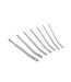 Kiotos Steel Stainless Steel 15-Piece Medical Dilator Set with Storage Bag