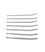 Kiotos Steel Kiotos Steel Stainless Steel Double End Curve Dilator Set 8-delig