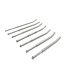 Kiotos Steel Kiotos Steel Stainless Steel Double End Curve Dilator Set 8-delig