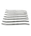 Kiotos Steel Kiotos Steel Dubbelzijdige Roestvrijstaal Dilator Set 8 Stuks Met PU-Etui