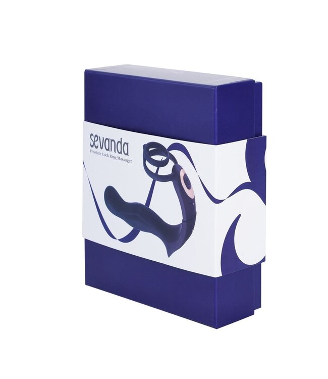 Sevanda Sevanda Black Mamba Prostata-Cockring | Ergonomische Luststeigerung
