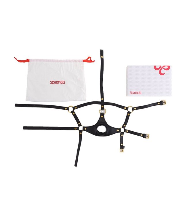 Sevanda Sevanda Adjustable Blowjob Head Harness for Intense BDSM Intimacy