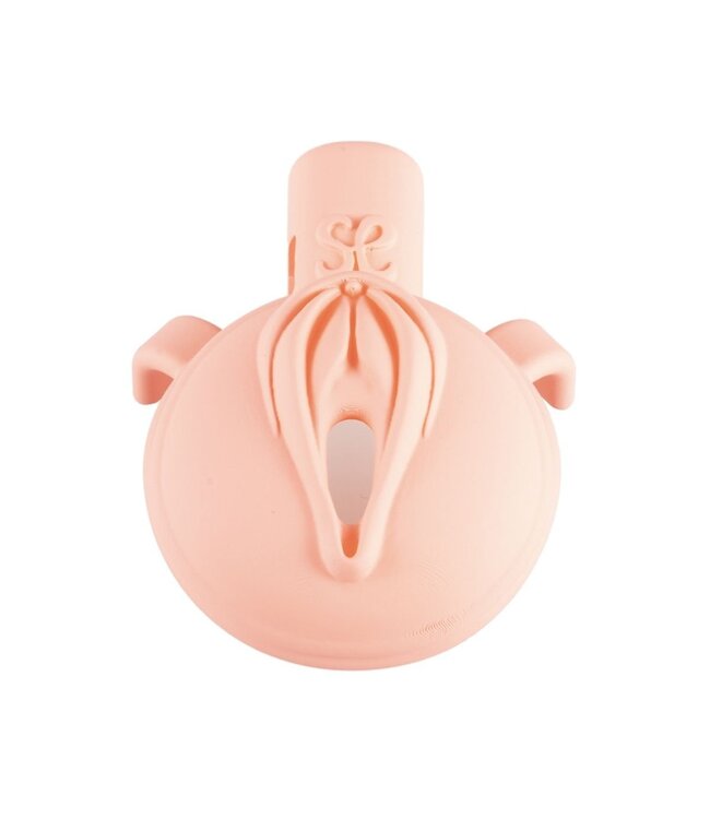 Sevanda Sevanda Pink Pride Lange Kuisheidskooi Met Vagina-Design Van ABS En Koper