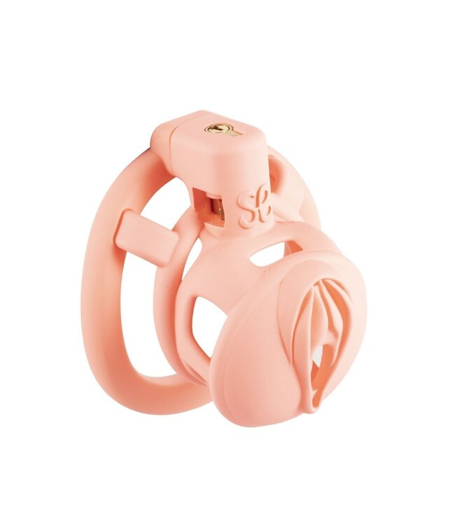 Sevanda Sevanda Pink Pride Lange Kuisheidskooi Met Vagina-Design Van ABS En Koper