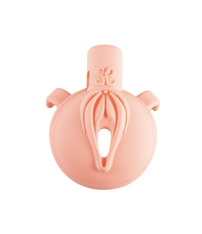 Sevanda Sevanda Compact Pink Pride Kuisheidskooi Vaginavorm Met 3 Verstelbare Ringen