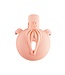Sevanda Sevanda Pink Pride Vagina-Shaped Chastity Cage - Durable & Comfortable