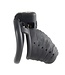 Sevanda Sevanda Chastity Cage Kort Zwart ABS Met Koper Ringmaat 4.5-5.5 cm