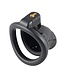 Sevanda Sevanda Chastity Cage Kort Zwart ABS Met Koper Ringmaat 4.5-5.5 cm