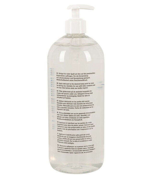 Just Glide 1000 ml Vegan Water-Based Anal Lubricant for Comfort