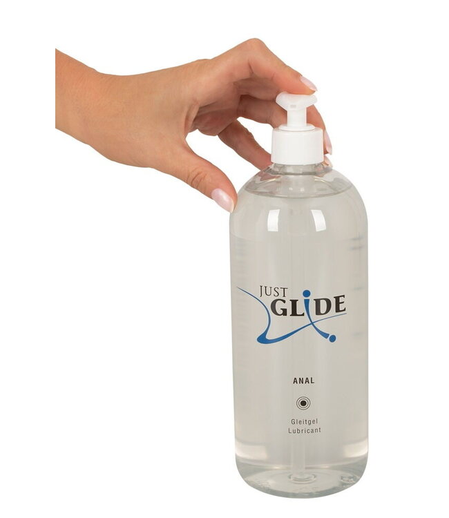 Just Glide Analgleitmittel 1000 ml | Vegan, sanft & auf Wasserbasis
