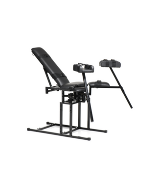 Master Series Leg Spreader Obedience Chair - Luxury Comfort & Adjustable Thrills