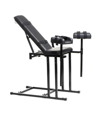 Master Series Verstelbare Bondagestoel Met Robuust Frame Tot 199 Kg | XR Brands