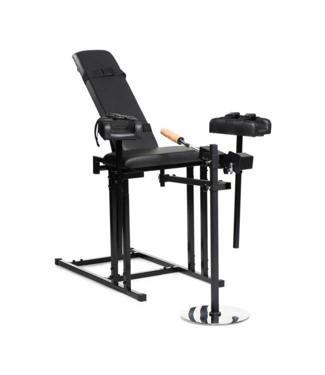 Master Series Verstelbare Bondagestoel Met Robuust Frame Tot 199 Kg | XR Brands