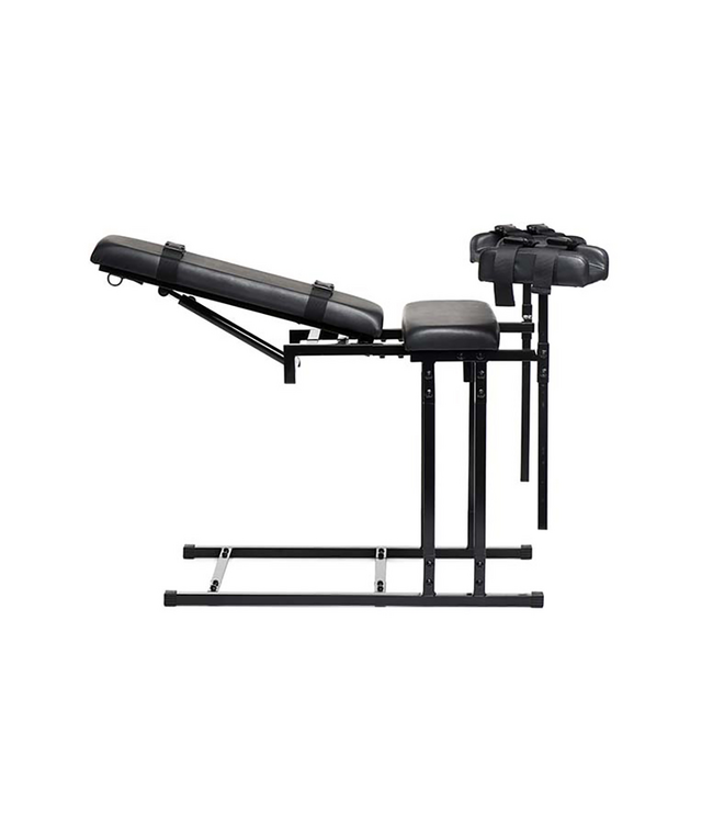 Master Series Verstelbare Bondagestoel Met Robuust Frame Tot 199 Kg | XR Brands