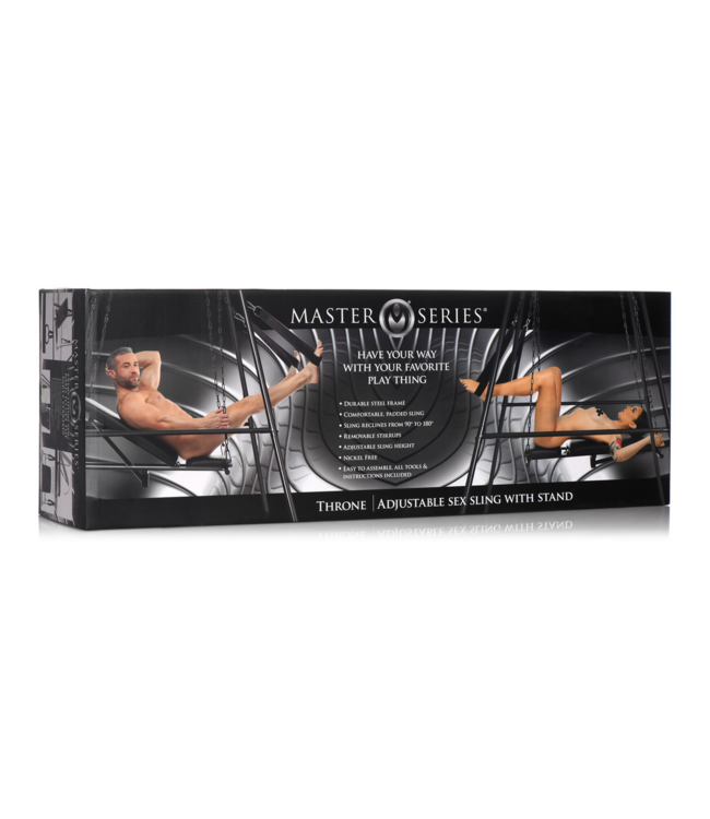 Master Series Throne Adjustable Sling: Comfort & Support for Boundless Pleasure