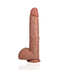 RealRock RealRock Dildo Extra groß, realistisch mit Saugnapf – 38 cm Genuss pur