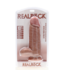 RealRock RealRock Extra Thick Realistic PVC Dildo with Suction Cup - 25.4 cm